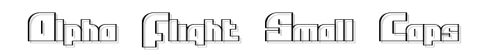 Alpha Flight Small Caps font